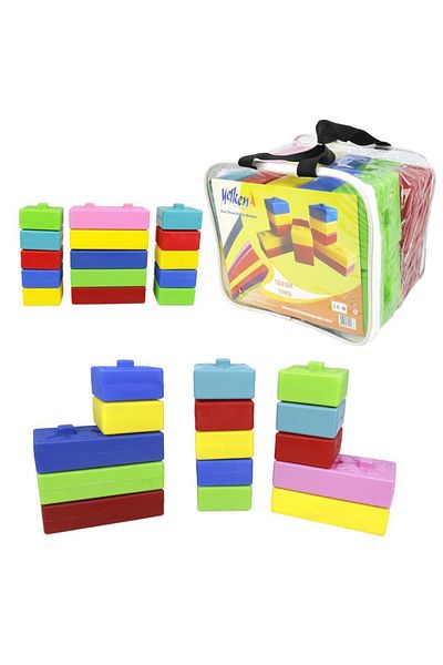 Edutoys كتلة الطوب 15 قطعة