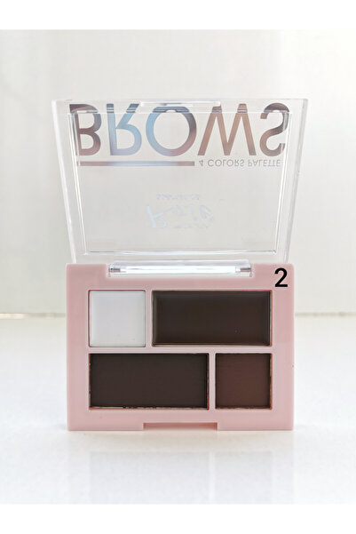 Roesıa Rose Cosmetics Rose Brows 4'lü Kaş Farı