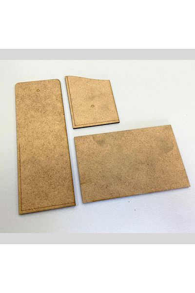 ipekbazaar ib23, Leather Hobby Card Holder Mold, 3 Piece Mold, ib023