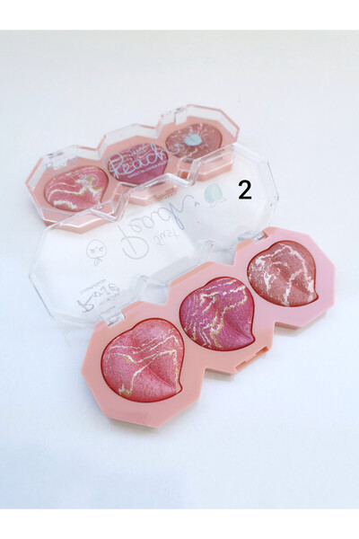 AİLY COSMETİCS Rose Just Beach İthal 3'lü Terrakota Allık