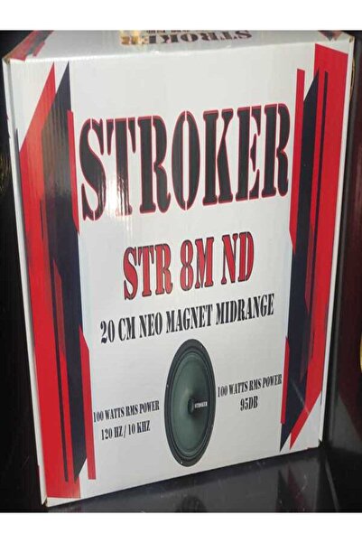 MACOUSTİC stroker 20cm Neodyum Midrange 100rms