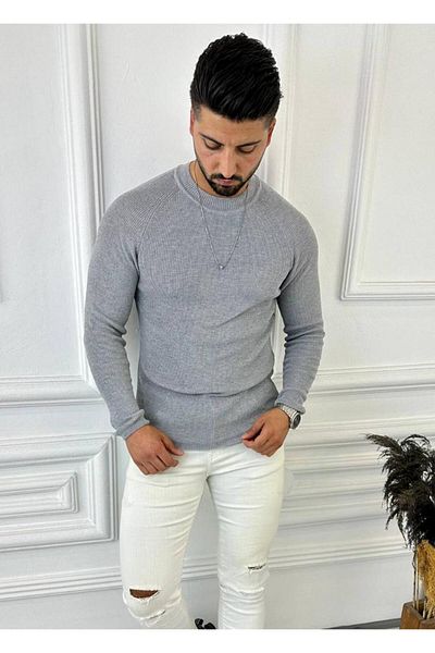 elkumoda Κασκόλ Slim Fit Φυσικό Πλεκτό Βαμβάκι Χωρίς Φτερά Κοντό Κορμάκι Κασκόλ