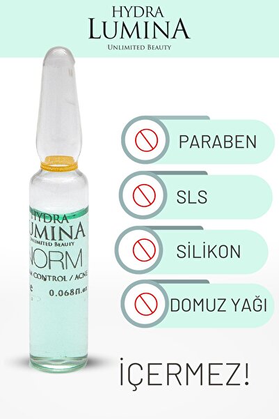HYDRA LUMINA Norm & Karşıtı Cilt Bakım Ampulü - 6 Adet