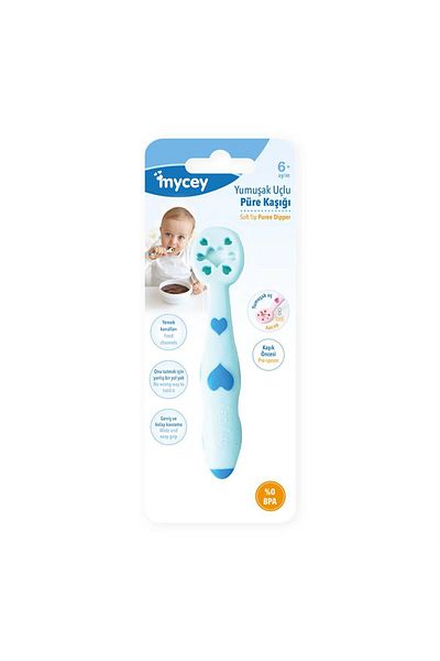 Wee Baby Nutrition Set Blue (Puree Spoon + Storage Box)