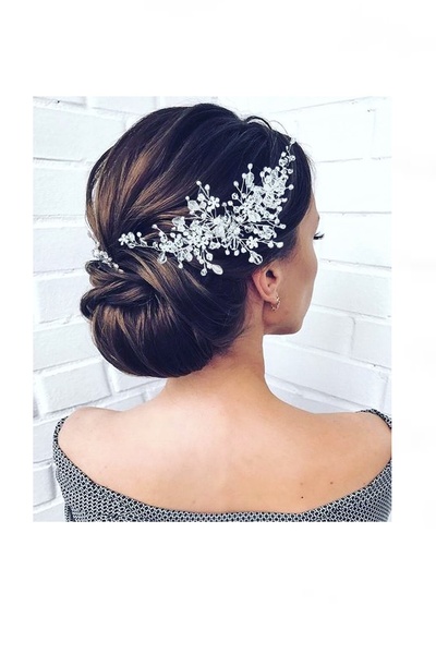 bbays new trend تاج العروس كريستال تاج العروس، إكسسوارات شعر العروس الكريستال...