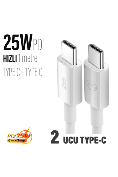 Subzero Samsung S21 Ultra 5G ve Note 20 Ultra Uyumlu Şarj Kablosu Type-C Hızl...