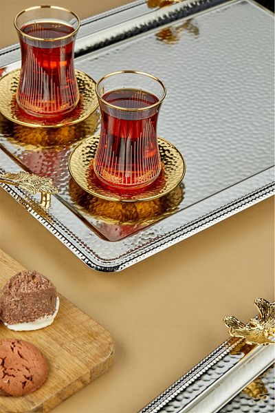 Cooker 42 Cm / 50 Cm SILVER Steel Rectangular 2-Piece Tray