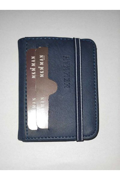 firdevsi hobi nubuck vertical rubberized card holder wallet