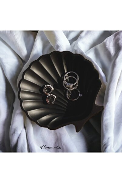 howartia store Διακοσμητικός οργανωτής από σκυρόδεμα για κοσμήματα με στρείδια