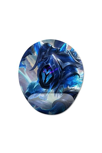 Pixxa Mobile Legends: موديل لوحة ماوس Helcurt مع دعم للمعصم - 3 بيضاوي