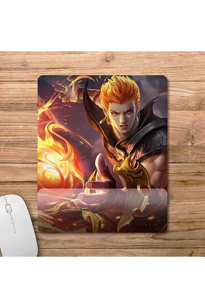 Pixxa Mobile Legends - موديل لوحة ماوس مدعومة للمعصم من Valir - 1