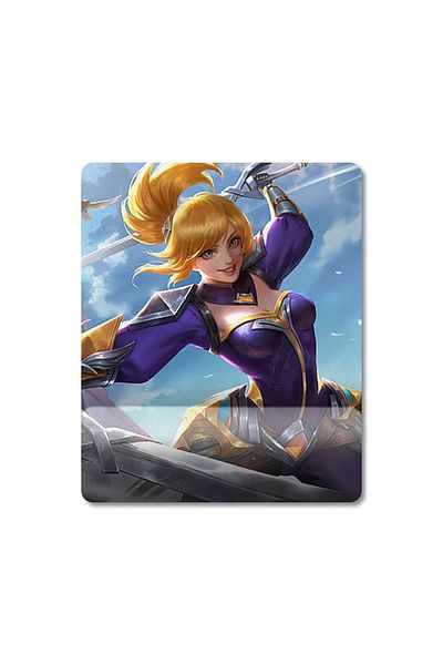 Pixxa Mobile Legends - موديل لوحة ماوس فاني مع دعم للمعصم - 1