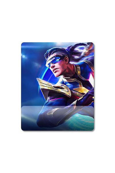 Pixxa Mobile Legends - موديل لوحة ماوس برونو مع مسند للمعصم - 2