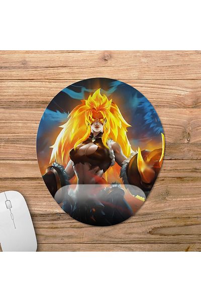 Pixxa Mobile Legends: موديل لوحة ماوس ماشا بمساعدة المعصم - 5 بيضاوي