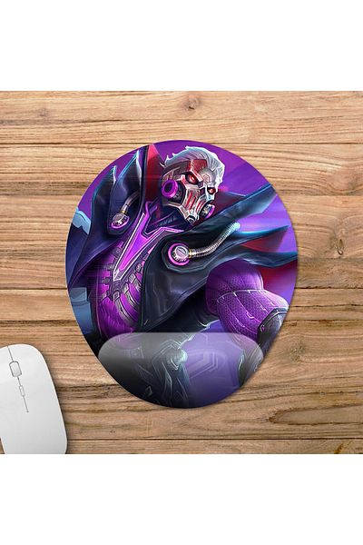 Pixxa روجر - موديل لوحة ماوس لمسند المعصم من Mobile Legends - 3 بيضاوي