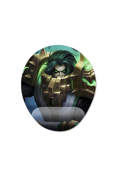 Pixxa Mobile Legends - نموذج لوحة ماوس مع دعم للمعصم من Terizla - 3 بيضاوي