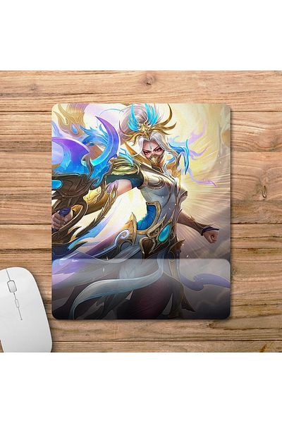 Pixxa Mobile Legends - موديل لوحة ماوس Hanabi مع دعم للمعصم - 3