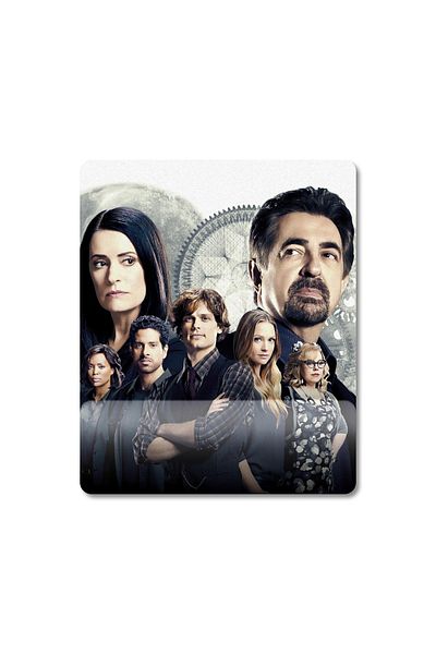 Pixxa نموذج لوحة الماوس Criminal Minds مع دعم المعصم - 1