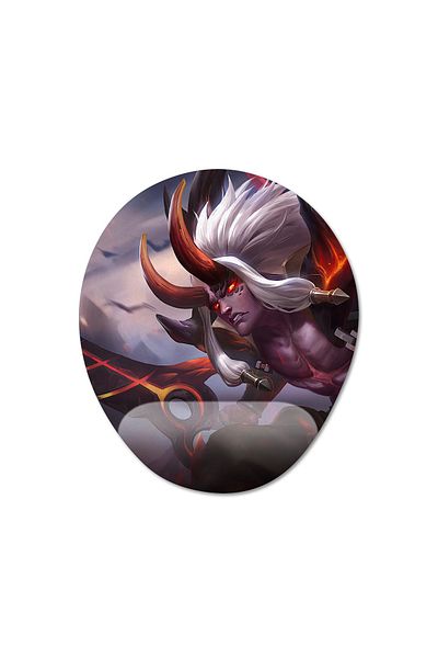 Pixxa Martis - موديل لوحة ماوس لدعم المعصم من Mobile Legends - 3 بيضاوي