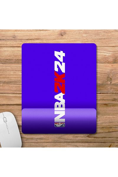 Pixxa موديل لوحة الماوس NBA 2K24 مع مسند للمعصم - 1
