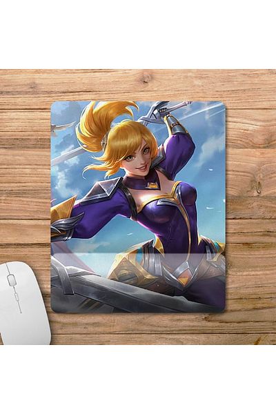 Pixxa Mobile Legends - موديل لوحة ماوس فاني مع دعم للمعصم - 1
