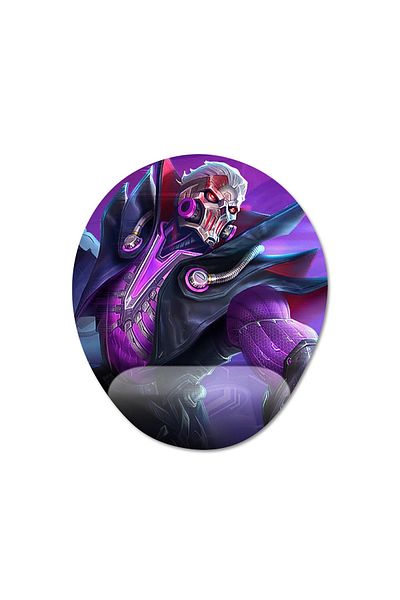 Pixxa روجر - موديل لوحة ماوس لمسند المعصم من Mobile Legends - 3 بيضاوي