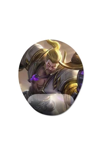 Pixxa روجر - موديل لوحة ماوس لمسند المعصم من Mobile Legends - 2 بيضاوي