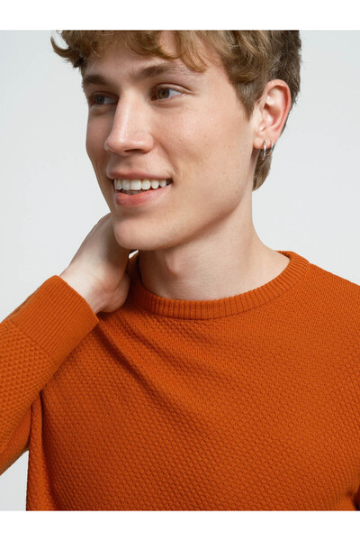 Loft Pulover bărbați crem LF 2030179