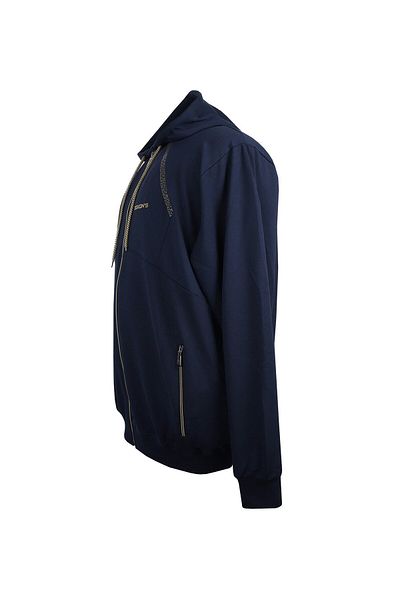 marufshop Ανδρικός ιδρώτας μεγάλου μεγέθους 2 νημάτων Dekons Navy Blue