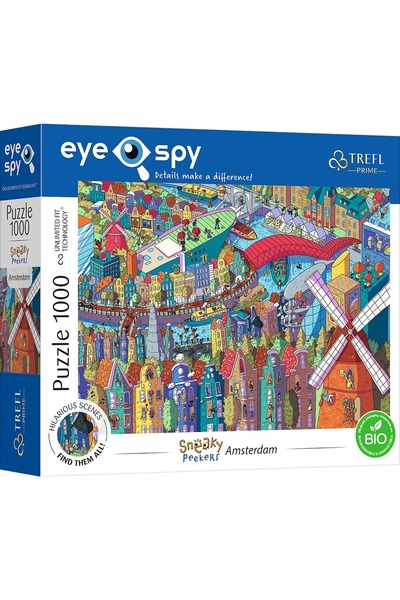 Vardem Trefl 1000 Parça Puzzle Amsterdam Hollanda