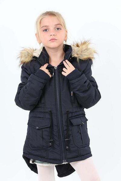 Wild Flower Girls' Winter Coat - Long Winter Coat - Thick Winter Coat - Puffer Coat - Hooded Coat