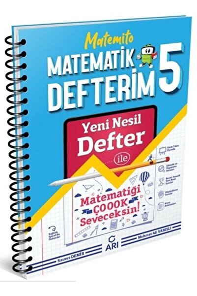 Arı Yayıncılık Arı Yayınları 5.sınıf Matemito Matematik Defterim