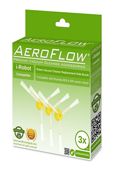 AeroFlow I-Robot Roomba 600 Series - Πλαϊνή βούρτσα 3 συσκευασιών