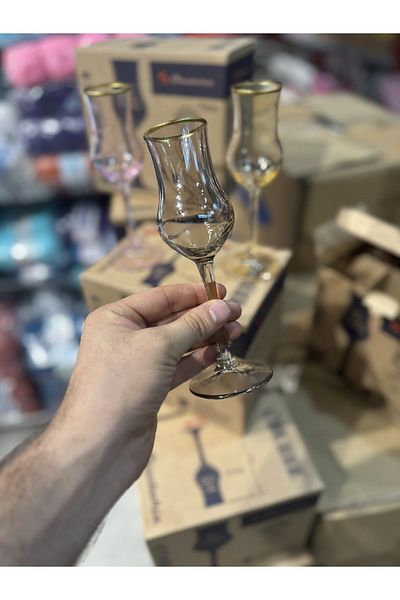 Paşabahçe Grappa 6-person Coffee Glass Water Glass Set, Dowry Set, Goblet, Champagne Glass, Wine Glass
