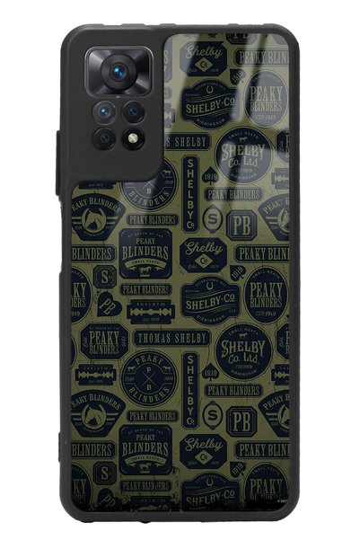 Spoyi حافظة هاتف لامعة بتصميم ورق جدران لهاتف Xiaomi Redmi Note 12 Pro 4g Pea...
