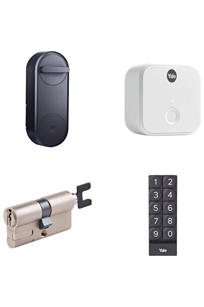 Yale Linus Akıllı Kilit Seti Siyah