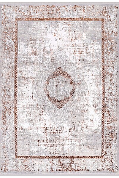 Anatolian Carpet Store MOCCA KLASİK 5189T BEJ-TERRA MAKİNE HALISI