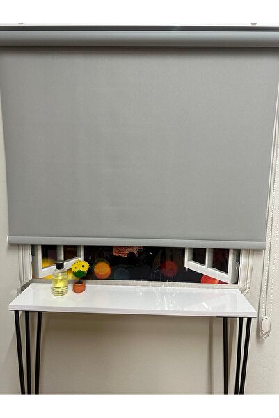 İREMKARAHOME BLACKOUT IŞIK GEÇİRMEYEN STOR PERDE GRİ