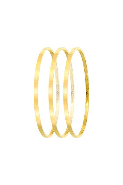 21 gr(3*7)(gram) 22 Ayar Kibrit Çöpü Bilezik