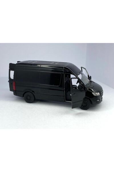 Kinsmart Mercedes-benz Sprinter - Çek Bırak 5inch. Lisanslı Model Araba, Oyuncak Araba 1:48