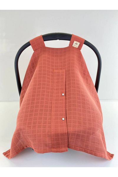 Puro Cotone 100% Cotton Muslin Stroller Cover