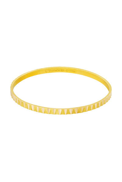 T51 TUĞRUL ALTIN 25 gr(gram) 22 Ayar İşçiliksiz Bilezik