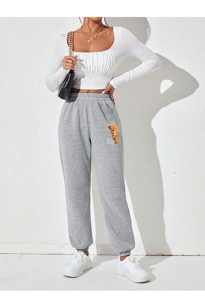 DAXİS Sportwear Company Teddy Bear Printed Unisex Φούτερ Daxis Sportwear Company