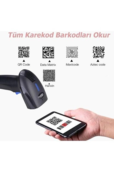 NETUM 2d 1d Qr Uyumlu Eczaneler Aile hekim Asm Depo Renkli Zemin Karekod Kablolu Barkod Okuyucucu