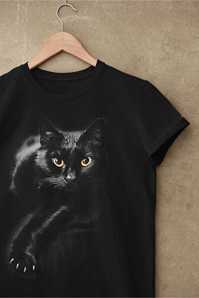 Adrift Tricou unisex de culoare neagră, croială modernă, confortabilă, din țe...