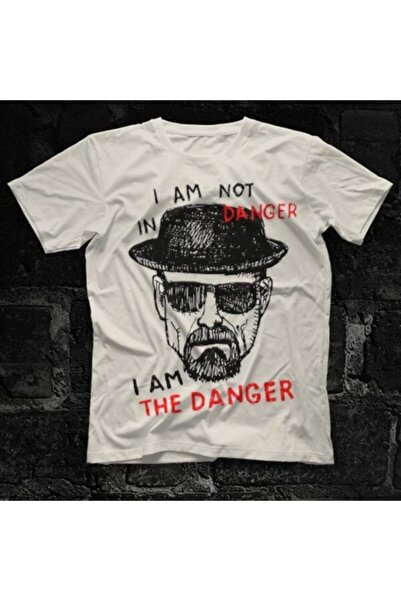 Adrift Ko Buta Breaking Bad Heisenberg Beyaz Unisex Tişört T-shirt 850wt