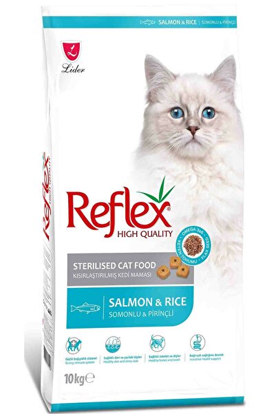 Reflex Kısırlaştırılmış Sterilised Somon&pirinç Kedi Maması 10KG BRSMAGAZA16