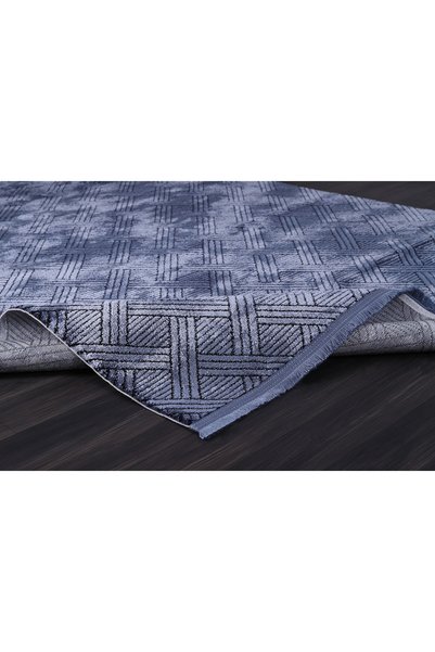 Anatolian Carpet Store VERTU 8117L LACİVERT AKRİLİK MAKİNE HALISI