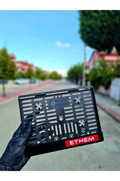 karbonsoft Kişiye Özel İsimli Pleksi Motor Plakalık