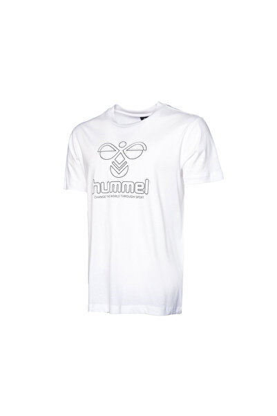 hummel Tricou casual pentru bărbați Hmlt Icons Graphic tricou 911757-9001 Alb
